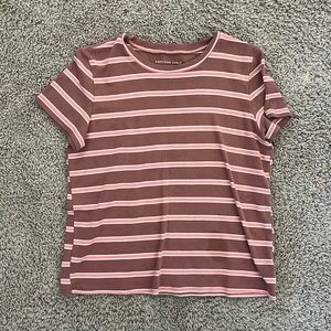 American eagle stripped t shirt